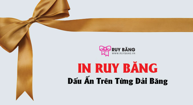 Banner ruy băng có vân