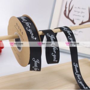 Ruy Băng In Chữ – Món Quà Tinh Tế Cho Ngày Đặc Biệt